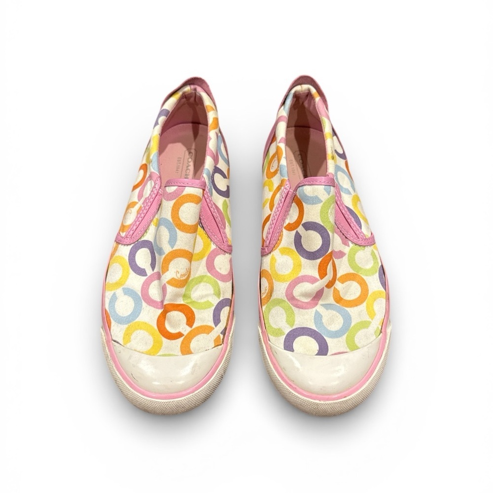 Coach Colorful Slip-On Sneakers